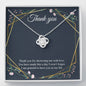 Meaningfull Love Knot Necklace, Baby Shower Hostess Gift, Baby Boy Shower Hostess Thank You Gift, Baby Girl Shower Host Gifts include Standard Box Wedding Day, Gift For Daughter Gifts Christmas, on Bi ASIN: B08XHQ7RH5 SKU: nhinthaygichuaknot24-1_425