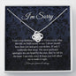 Necklace gifts Love Knot, Apology Gift For Her, Forgiveness Gift, I'm Sorry Necklace Gift For Wife/Girlfriend, Gift To Say Your Sorry, Unique Apology include Standard Box Gifts Birthday, on Christmas ASIN: B08XHKDJKF SKU: nhinthaygichuaknot24-1_110