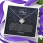 Gifts Love Knot Necklace, To Mom On My Wedding Day, Mother Of The Bride Gift From Daughter, Mother Of The Bride Necklace From Bride, Mom Of Bride include Mahogany style Luxury box Wedding Day, Gift Fo ASIN: B08XGRLL8M SKU: nhinthaygichuaknot24-1_411