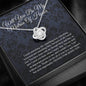 Necklace Love Knot, Matron Of Honor Necklace Gift, Matron Of Honor Proposal, Wedding Day Thank You, Jewelry For Matron Of Honor Wedding Day, Gift For Daughter Gifts Christmas, on Birthday Luxury neckl