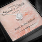 Meaningfull Love Knot Necklace, I Would Shank a Bitch for You, Funny Gift for Friend, BFF Gift, Funny Birthday Gift Idea, Sister Include Standard Box Wedding Day, Gift for Daughter G