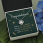 Christian Graduation Gifts for Girls, Personalized Sterling Silver Initial Necklace with Birthstone and Cross, Behind You All Your Memories Custom Nghề nghiệp