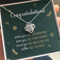 Christian Graduation Gifts for Girls, Personalized Sterling Silver Initial Necklace with Birthstone and Cross, Behind You All Your Memories Custom Nghề nghiệp