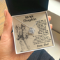 Firefighter From Dad To My Daughter Necklace