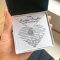 To My Daughter On Her Wedding Day Necklace, to Bride from Mum, Daughter's Wedding Day Necklace, Wedding Card for Daughter Custom Nghề nghiệp