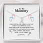 First Time Mom Pregnancy Gift, Necklace with Message Card, Baby Bump Gifts, Gift for New Mom, New Mom Gift Jewelry, New Mommy Gift Idea Gifts Christmas, on Birthday Luxury Necklace
