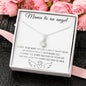 Surprise Gifts Miscarriage Gift, Mama to an Angel, Miscarriage Keepsake, Angel Baby, Pregnancy Loss, Bereavement Gift, Birthstone Necklace 16 on Brithday, Vacation, Christmas Gifts VIGIFSANA