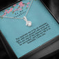 Light Life Necklace Gift from Dad to Daughter, Necklace for My Daughter, Poem Gift, to My Dearest Daughter from Mom, Warm Hug Daughter, to My Princess Jewelry on X-mas, Christmas ASIN: B08K9CY95B