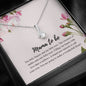 Light Life Anniversary Necklace Mom to Be Gift, Pregnancy Gift Necklace, New Mom, Expectant Mother, Pregnant Friend in 14K White Gold Finish Gifts for Men, Women on X-mas, Brithday ASIN: B08K35HT4G