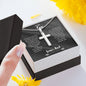 NECKLACE-SON-DUCVIN040121-02 When You Wear This Necklace, Father to Son Cross Necklace, Father Son Necklace, Birthday Gifts for Son from Dad, Gifts Necklace for Son from Dad Xmas