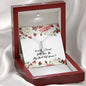 Will You Be My Maid of Honor Silver Necklace Gift with Message Card for Maid of Honor Proposal, Maid of Honor Proposal Box Necklace for Women Wedding Xmas/Brithday, On Christmas