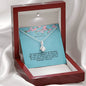Light Life Necklace Gift from Dad to Daughter, Necklace for My Daughter, Poem Gift, to My Dearest Daughter from Mom, Warm Hug Daughter, to My Princess Jewelry on X-mas, Christmas ASIN: B08K9CY95B