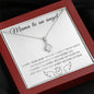 Surprise Gifts Miscarriage Gift, Mama to an Angel, Miscarriage Keepsake, Angel Baby, Pregnancy Loss, Bereavement Gift, Birthstone Necklace 16 on Brithday, Vacation, Christmas Gifts VIGIFSANA