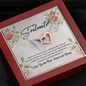 Quote To My Soulmate When I Say I Love You More To My Girlfriend My Future Wife Interlocking Hearts Pendant Necklace Wedding Day, Gift For Daughter Gifts Birthday, on Christmas Luxury necklace