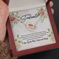 Quote To My Soulmate When I Say I Love You More To My Girlfriend My Future Wife Interlocking Hearts Pendant Necklace Wedding Day, Gift For Daughter Gifts Birthday, on Christmas Luxury necklace
