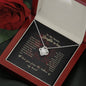 Gifts Personalized Daughter In Law Necklace for Her Birthday Valentines Gift Love Knot Hearts Necklace for Women with Message Card include Mahogany style Luxury box Wedding Day, Gift For Daughter Gift ASIN: B08XW3FZHF