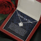 Meaningfull Love Knot, Mother Of The Groom Gift Necklace, Wedding Gift, Bridal Party, Rehearsal Dinner, Man Of My Dreams, Parent Of Groom, Gift From include Standard Box Wedding Day, Gift For Daughter