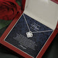 Gifts Necklace Love Knot, To Mom On My Wedding Day, Mother Of The Groom Gift From Son, Mother Of The Groom Necklace From Son On Wedding Day include Mahogany style Luxury box Wedding Day, Gift For Daug ASIN: B08XHRZFW3