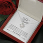 Light Life Anniversary Necklace Love Knot Necklace to Granddaughter - from Grandma - Beautiful Necklace for Granddaughter Gifts for Men, Women on Birthday, Christmas ASIN: B08K37JZSC
