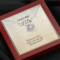 Necklace Gifts Love Knot Pendant Necklace, to My Bridesmaid, I Can't Say I Do Without You, Bridesmaid Proposal Include Standard Box Gifts Birthday, on Christmas Silver Luxury Necklace
