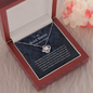 Meaningfull Love Knot Necklace, To My Soul Sister & Best Friend, Soul Sister Necklace, Best Friend Gift, Thank You Gift for Friend, Best Friend Birthday include Standard Box