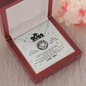Wonderful Gift Class Of 2022 I Will Always Be There For You Love Knot Necklace – Graduation Gifts From Mom on Brithday, Vacation, Christmas Gifts Standard Box…