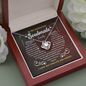 Emily Personalized to My Smokin’ Hot Soulmate the Day I Met You My Life Changed Love Knot Pendant Necklace