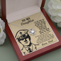 Police Dad To My Daughter Necklace Soldier From Dad for Daughter, Military Daughter necklace from Dad