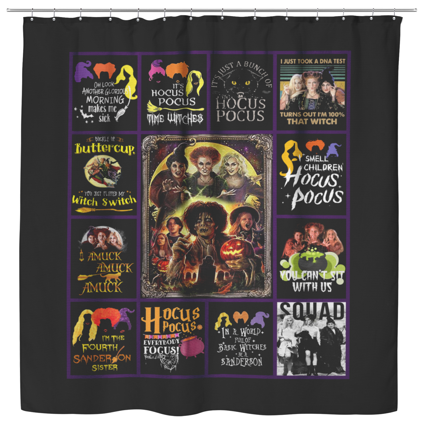 Shower curtain To My Son Halloween