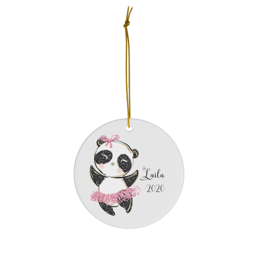 Round Ceramic Ornaments