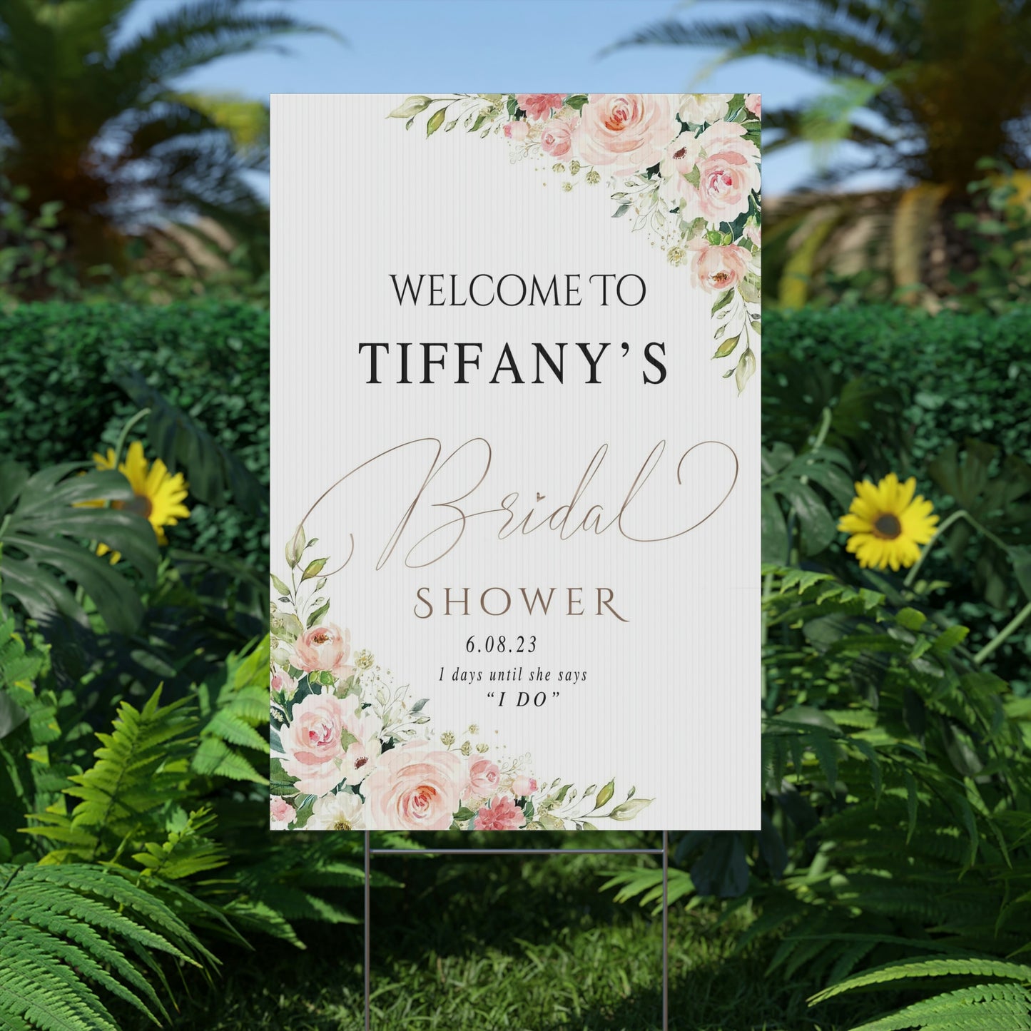 Plastic Yard Sign 2436 113-9127218-9120251