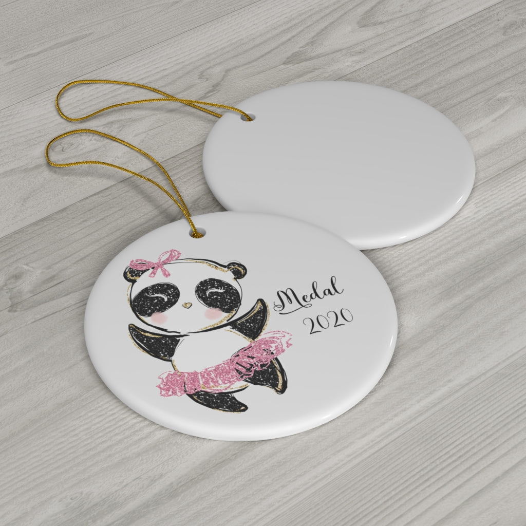 Round Ceramic Ornaments