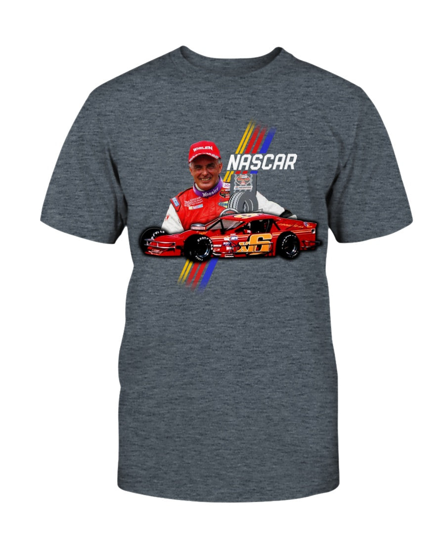 Mike Stefanik Racing X6 Former NASCAR champion Vintage 1996 T-shirt Black Men