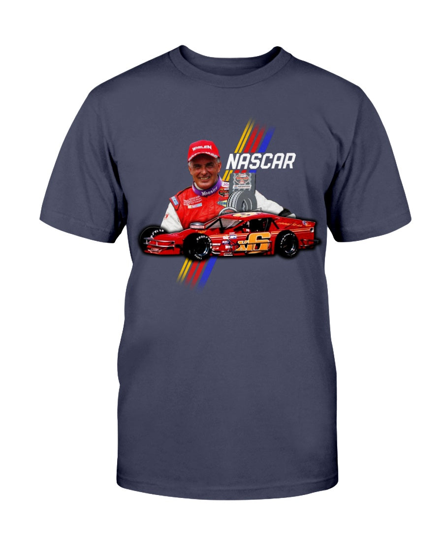 Mike Stefanik Racing X6 Former NASCAR champion Vintage 1996 T-shirt Black Men