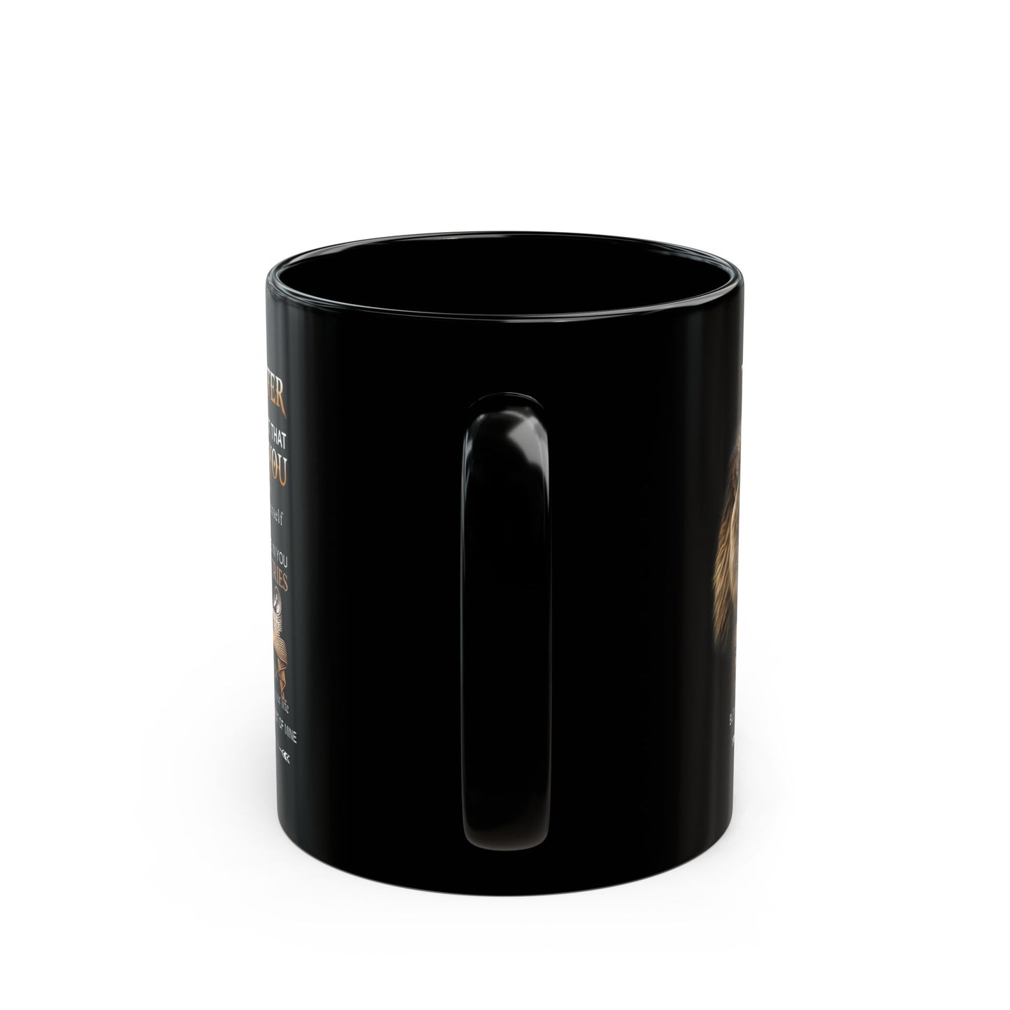 Black Mug (11oz, 15oz) To my Daughter from Dad BlackMug FBA