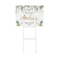 Plastic Yard Sign Mockup lay video