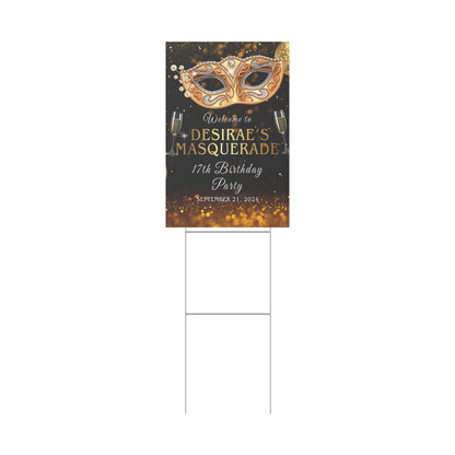 Copy of Plastic Yard Sign mockup Masquera
