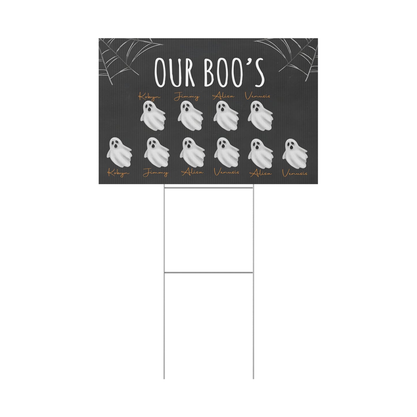 Copy of Copy of Plastic Yard Sign Halloween 30092023 10boo