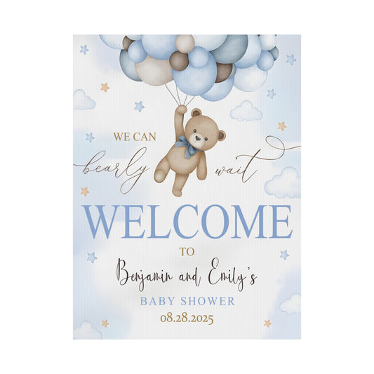 Plastic Yard Sign mockup babyPhan