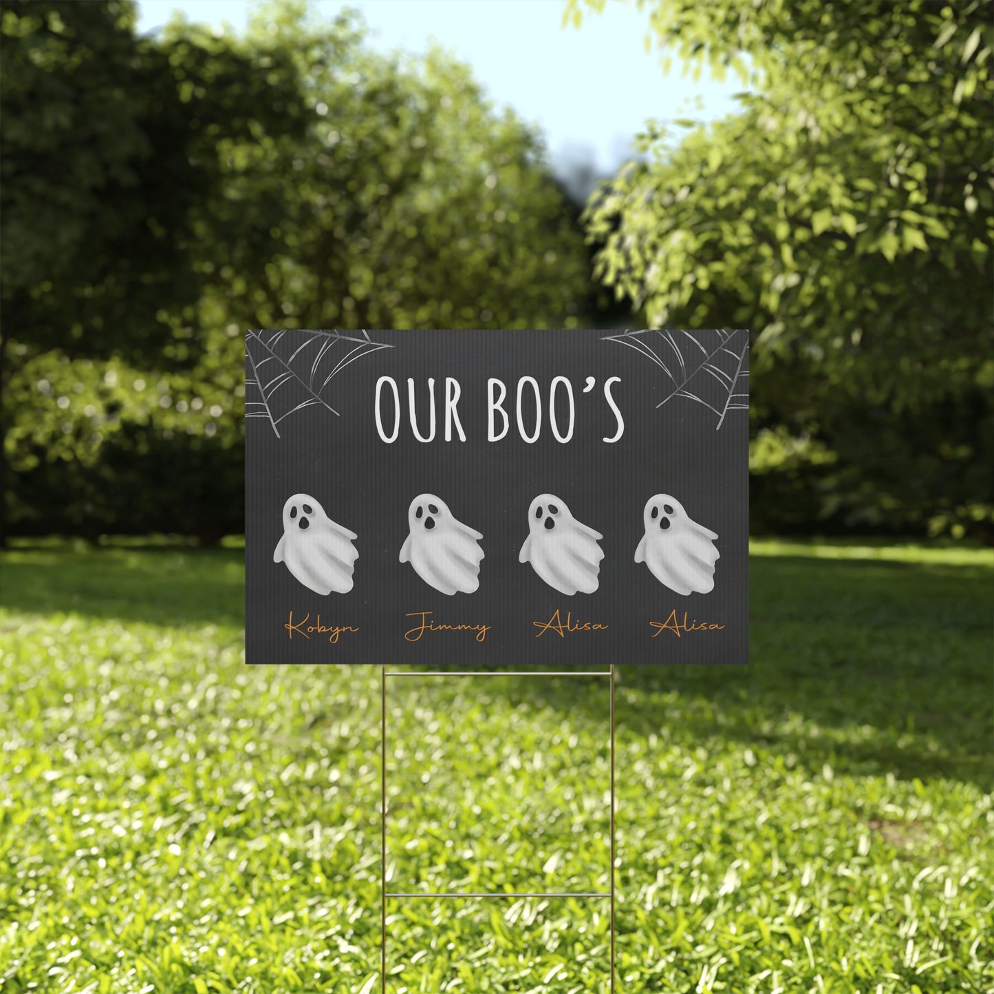 Copy of Plastic Yard Sign Halloween 30092023 4 boo