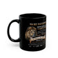 Black Mug (11oz, 15oz) To my Daughter from Dad BlackMug FBA