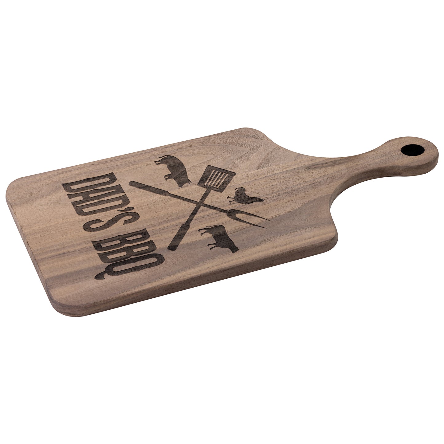 DadBBQ mẫu 7 gà bò lượn Thớt teelaunch version dọc