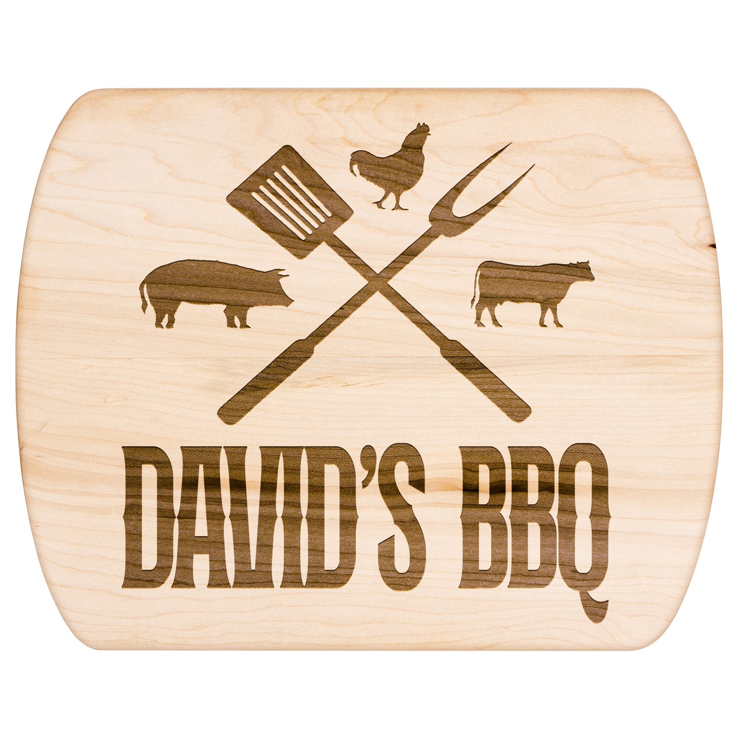 DadBBQ mẫu 7 gà bò lượn Thớt teelaunch version ngang
