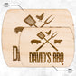 DadBBQ mẫu 7 gà bò lượn Thớt teelaunch version ngang