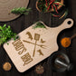 DadBBQ mẫu 7 gà bò lượn Thớt teelaunch version dọc