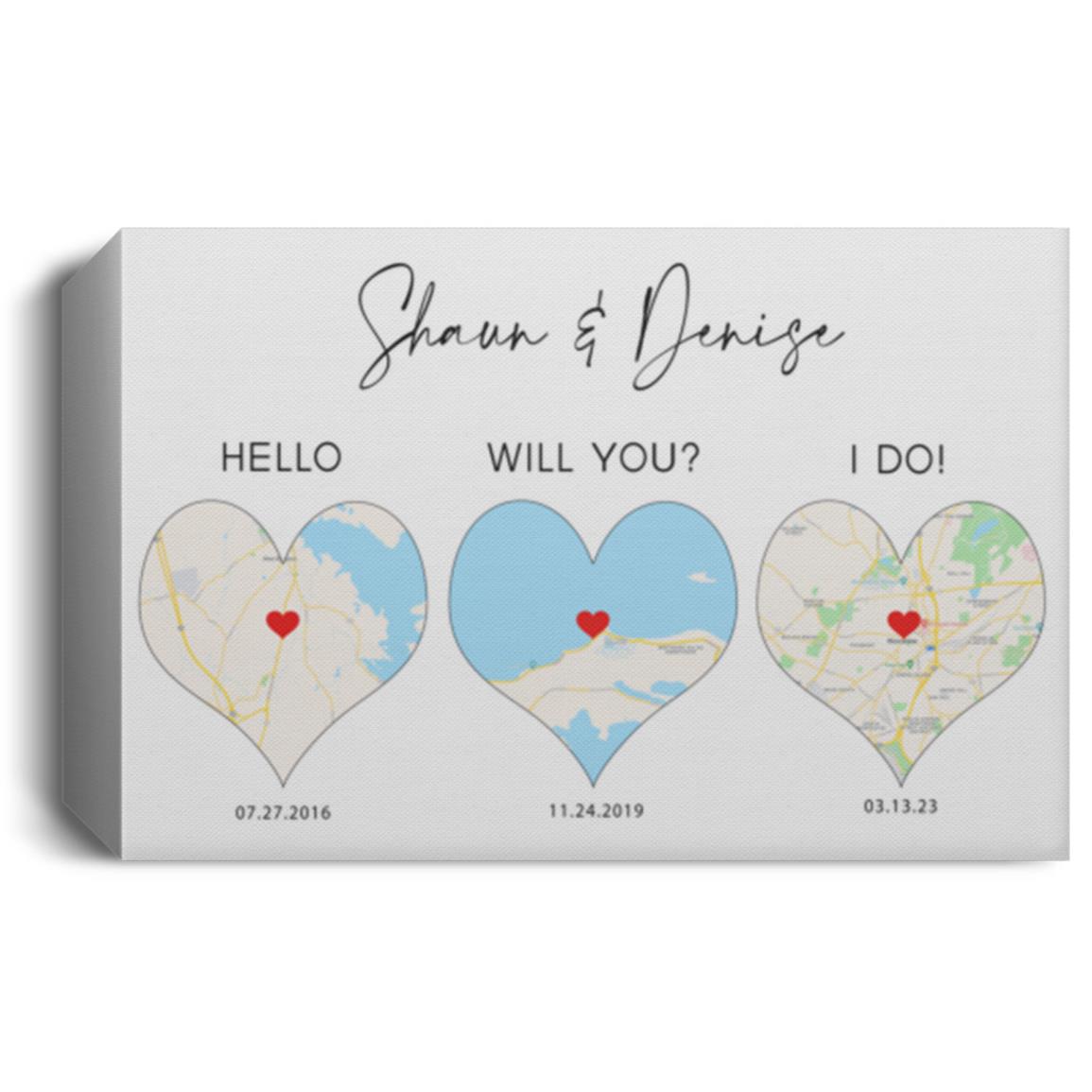 Shaun & Denise cv812 114-8184020-9919403 CANLA15 Deluxe Landscape Canvas 1.5in Frame