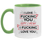 Funny Guy Mugs Speak Your Mind Even If Your Voice Shakes Accent Mug siz Per ASIN B08JGM33ZJ AM11OZ 11 oz. Accent Mug
