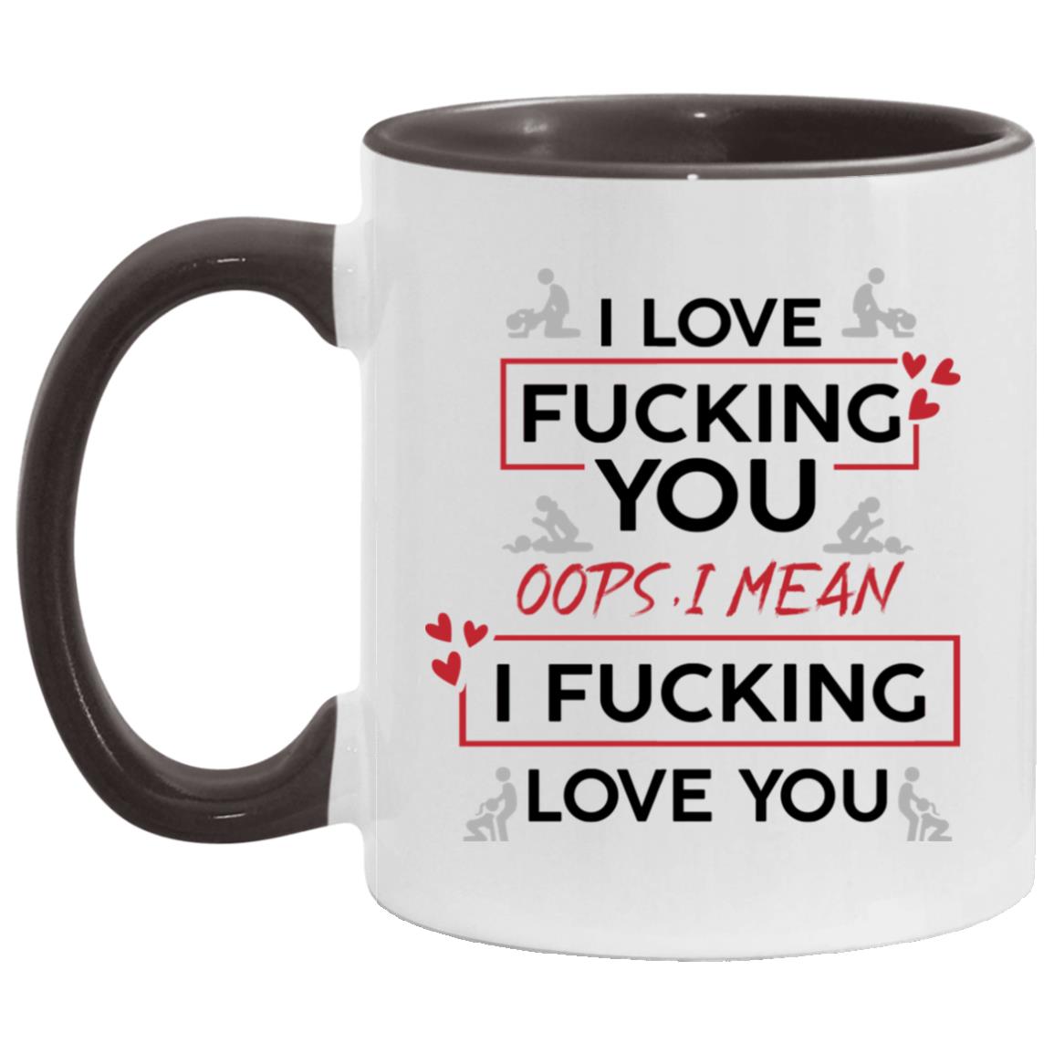 Funny Guy Mugs Speak Your Mind Even If Your Voice Shakes Accent Mug siz Per ASIN B08JGM33ZJ AM11OZ 11 oz. Accent Mug