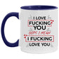 Funny Guy Mugs Speak Your Mind Even If Your Voice Shakes Accent Mug siz Per ASIN B08JGM33ZJ AM11OZ 11 oz. Accent Mug