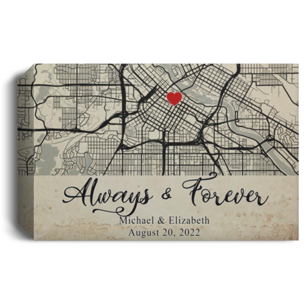 Always & Forever cv812  113-7913649-3104202 CANLA15 Deluxe Landscape Canvas 1.5in Frame